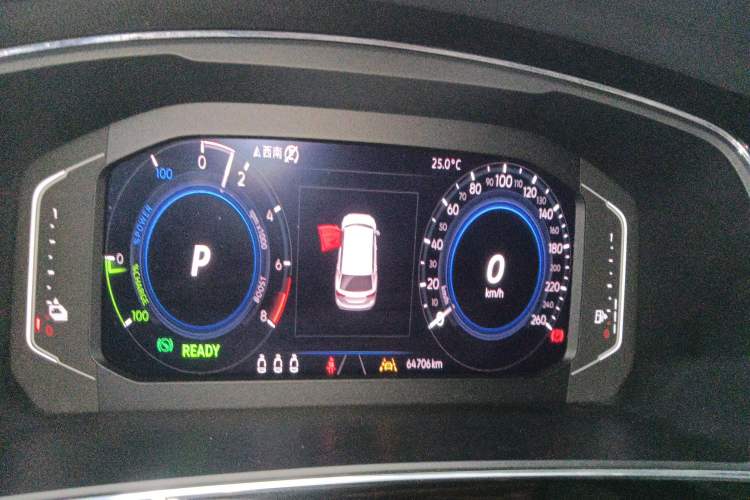 Used Volkswagen Tiguan L New Energy 2020 430 PHEV Plug-in Hybrid Flagship Edition Instrument Cluster