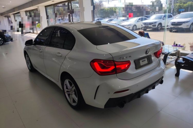 Used BMW 1 Series 2021 120i M Sport Night Edition Rear Left 45 Deg