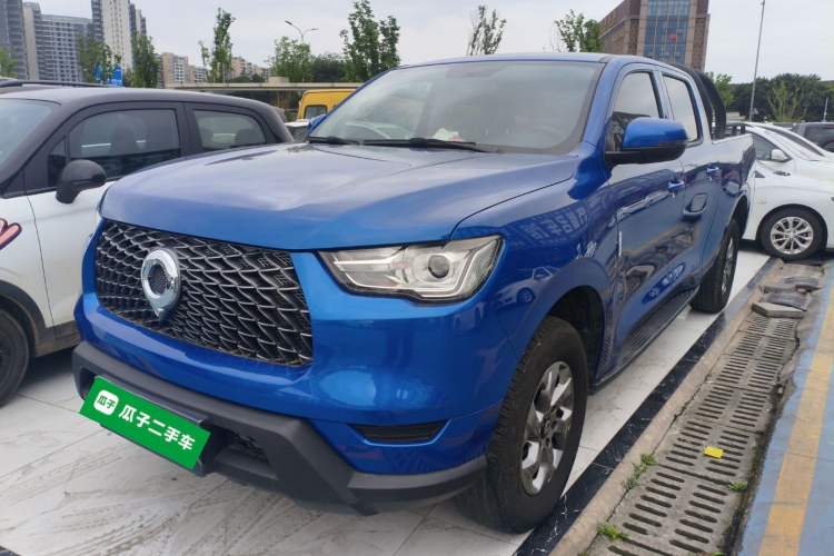 Used Great Wall Poer 2021 2.0T Commercial Version Automatic Diesel 4x4 Elite Long-Box GW4D20M