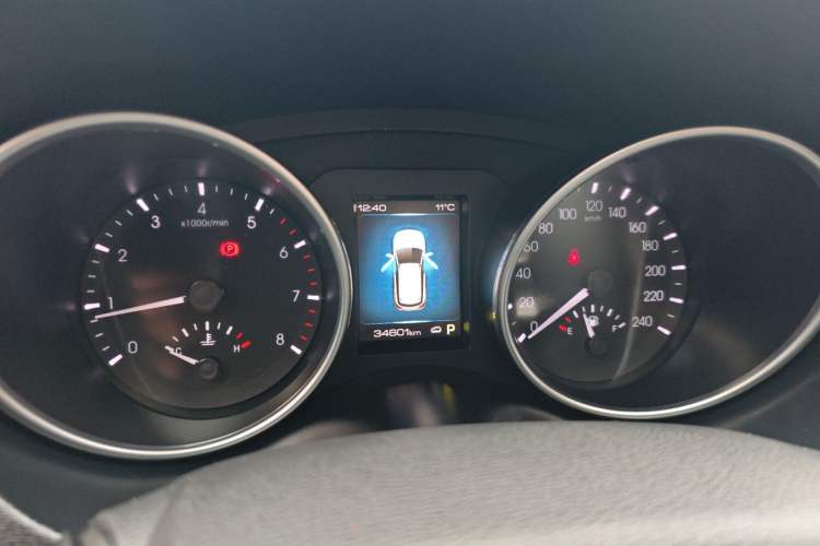 Used Haval H6 Coupe 2018 Blue Label 1.5T Automatic Two-Wheel Drive Ultra-Luxury Model Instrument Cluster