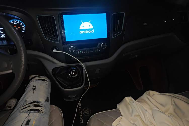 Used Foton Toano 2020 2.5T Manual Tongtu Short Wheelbase Flat Roof 3-Seat 4J25TC3 Audio And AC Panel