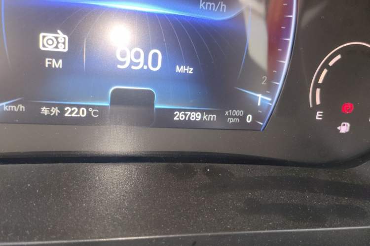 Used Chery Tiggo 8 2023 230TCI Manual Advanced Version Odometer Close Up