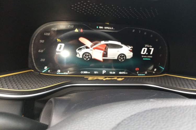 Used MG 6 2021 Pro 1.5T Automatic Trophy Flagship Edition Instrument Cluster