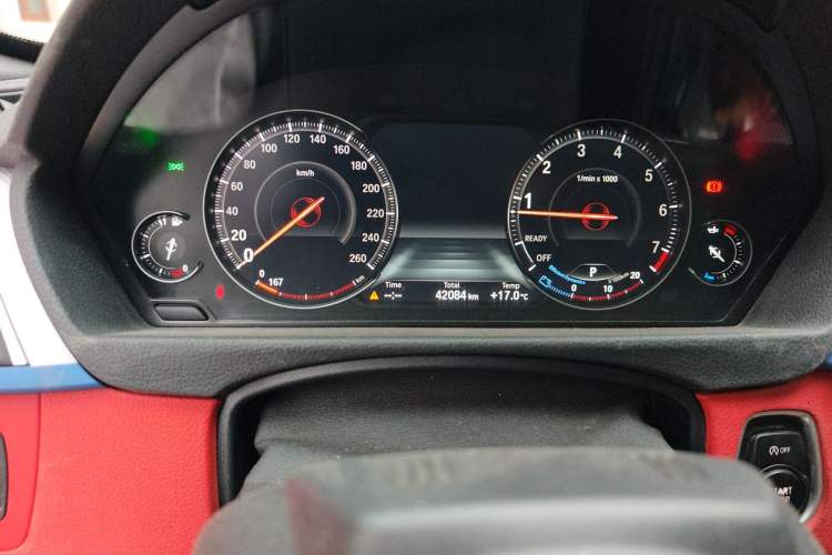 Used BMW 4 Series 2019 425i Convertible M Sport Night Edition Odometer Close Up
