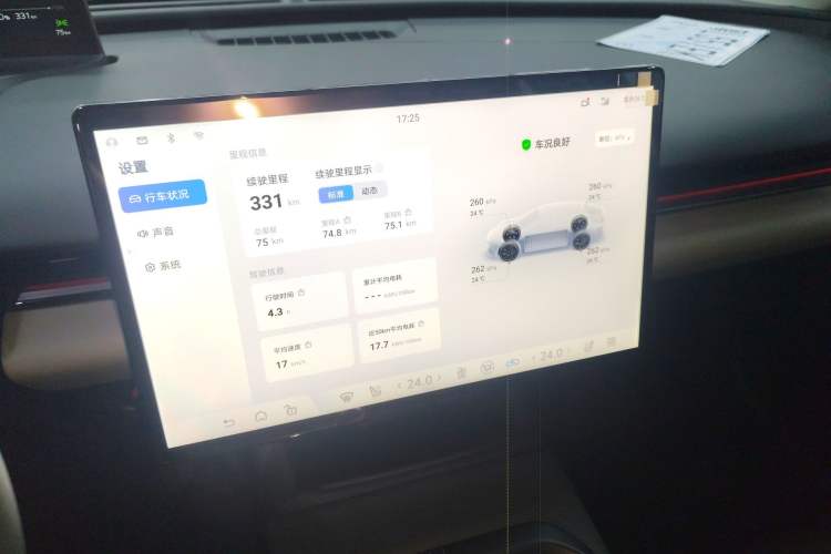 Used Toyota bZ5 2025 Model 550 PRO Smart Driving Edition Audio And AC Panel