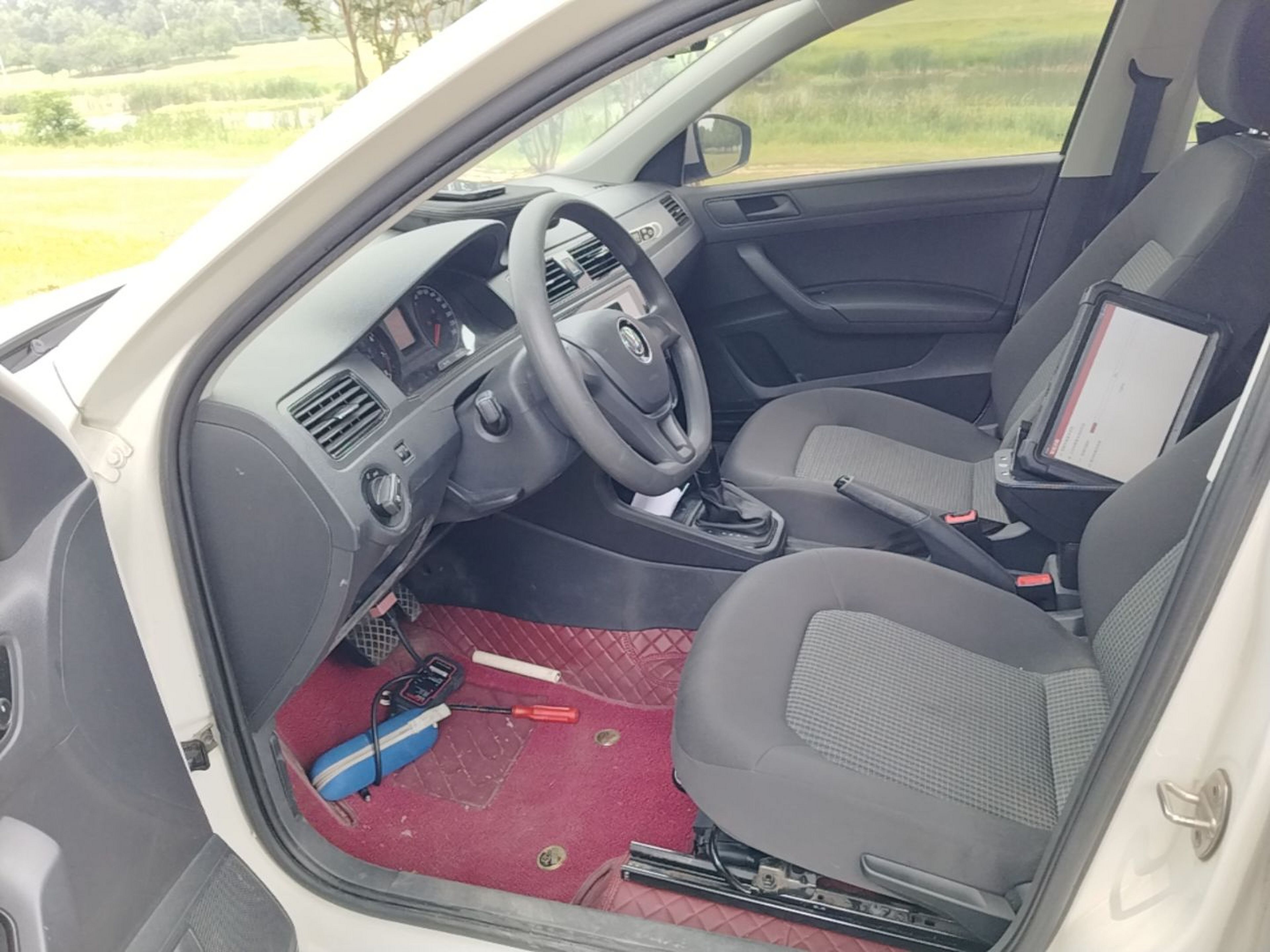 Avant de la voiture