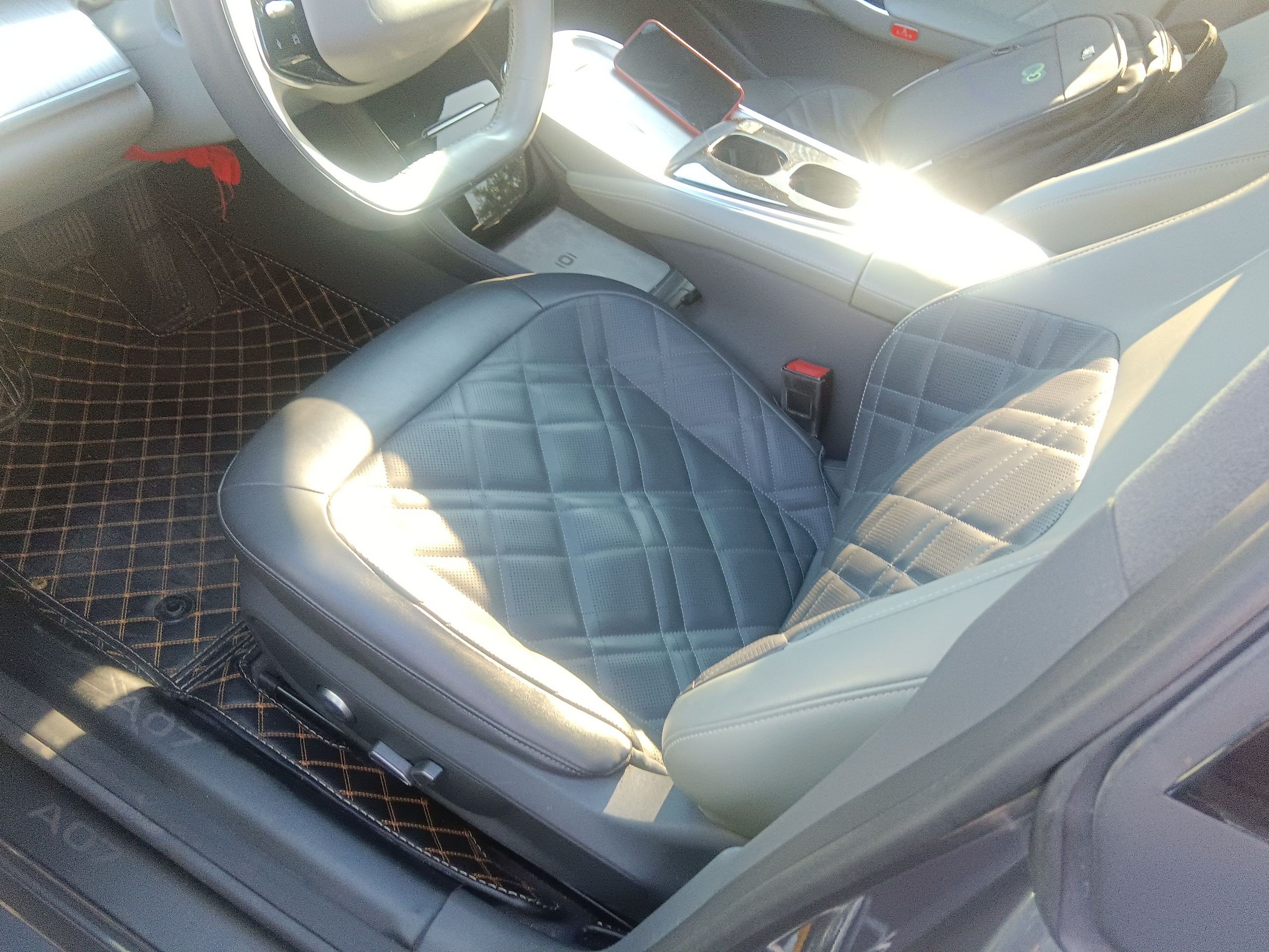 Avant de la voiture