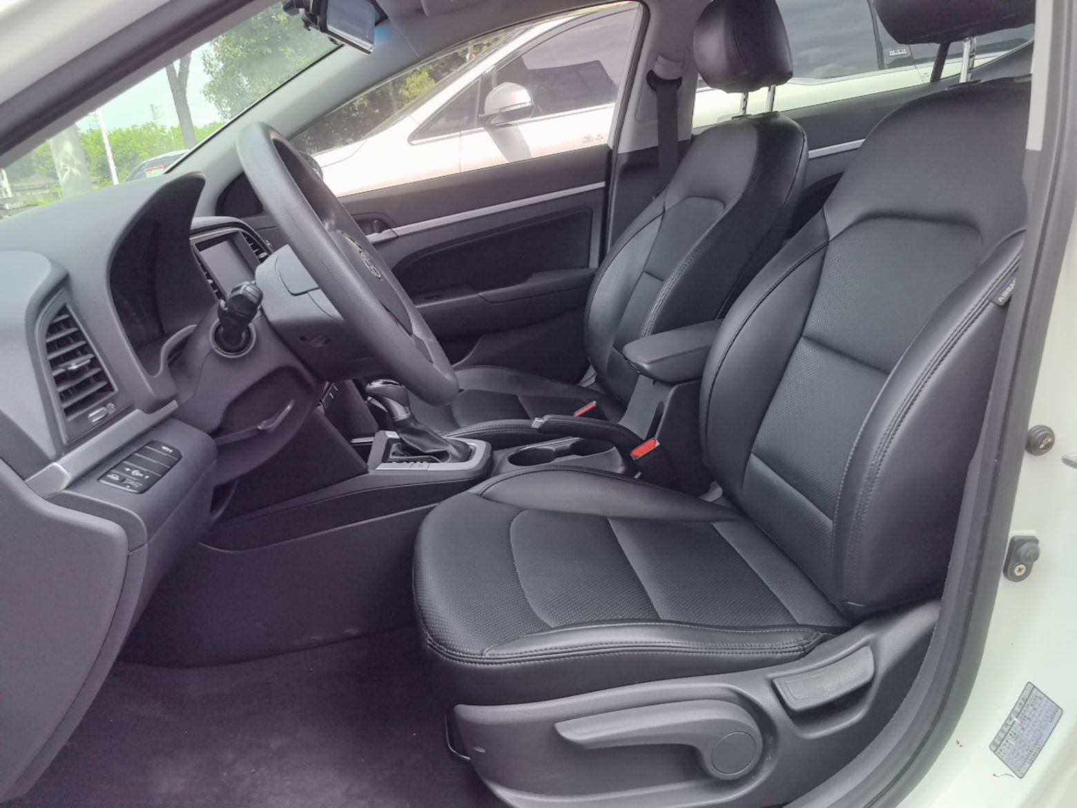 Avant de la voiture