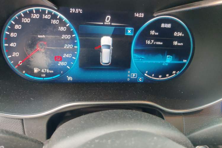 Used Mercedes-Benz GLC 2021 GLC 260 L 4MATIC Luxury Model Instrument Cluster