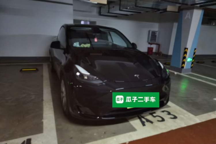 Used Tesla Model Y 2022 Revised Version Rear-Wheel Drive Front Right 45 Deg