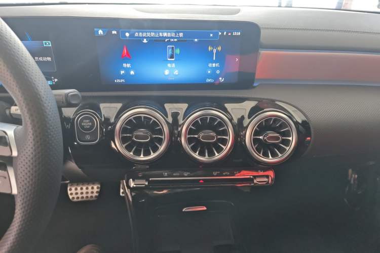 Used Mercedes-Benz CLA AMG 2024 Facelifted AMG CLA 35 4MATIC Audio And AC Panel