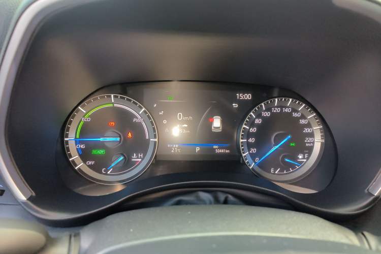 Used Toyota Highlander 2022 Dual-Engine 2.5L Two-Wheel Drive Elite Edition 7-Seater Instrument Cluster