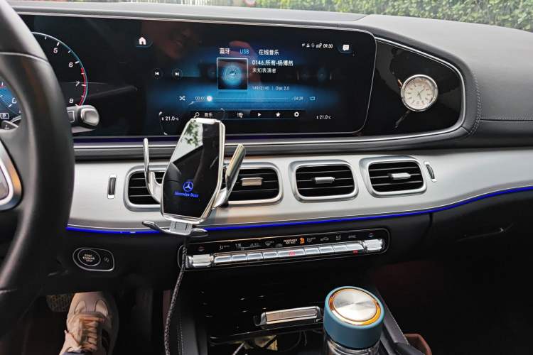 Used Mercedes-Benz GLE 2022 GLE 350 4MATIC Coupe SUV Luxury Model Audio And AC Panel