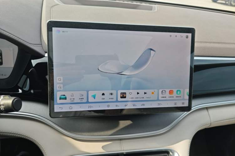 Used BYD Song PLUS New Energy 2025 DM-i 112KM Prestige Model Audio And AC Panel