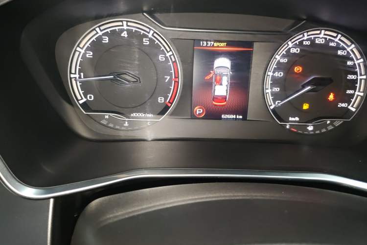 Used Geely Auto Coolray 2020 PRO 240T DCT Hunter Odometer Close Up