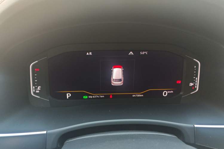 Used Volkswagen Teramont 2020 380TSI Four-Wheel Drive Luxury Version China VI Standard Instrument Cluster