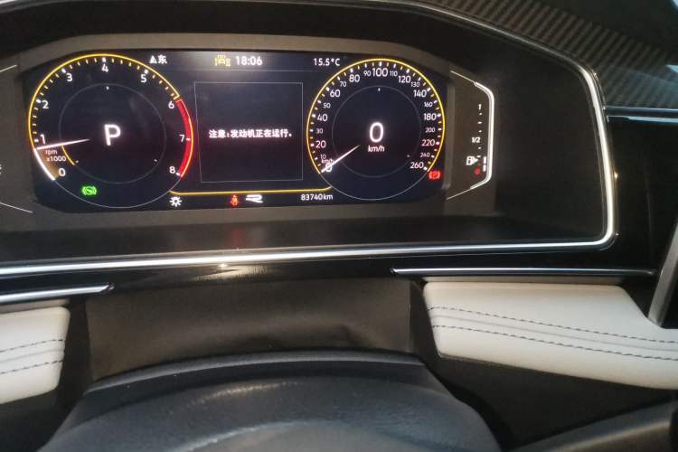 Used Volkswagen Tiguan L 2023 330TSI Automatic Two-Wheel Drive R-Line Flagship Edition Odometer Close Up