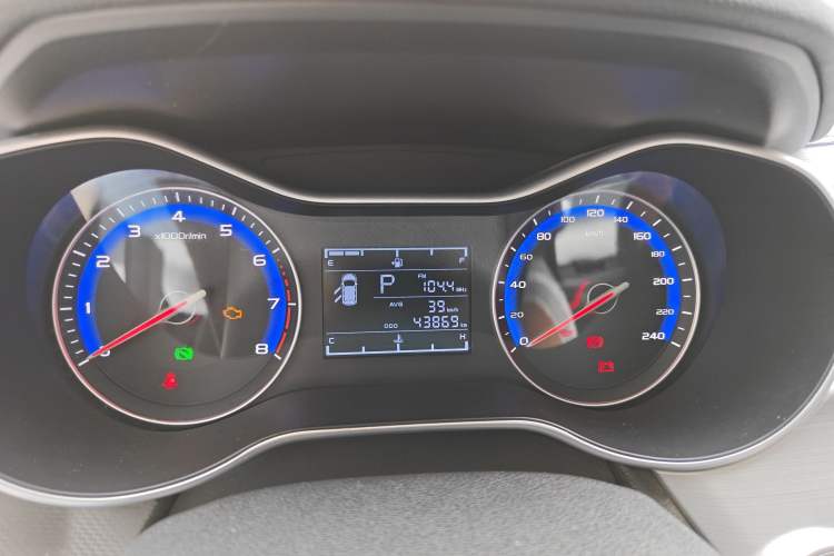 Used Geely Auto Vision 2018 1.5L Automatic Prestige Model Instrument Cluster