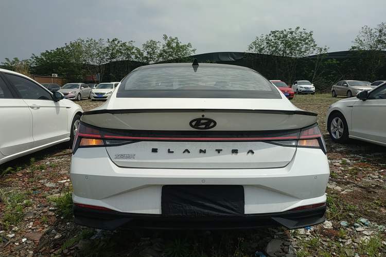 Used Hyundai Elantra 2021 1.5L CVT LUX Prestige Edition Rear