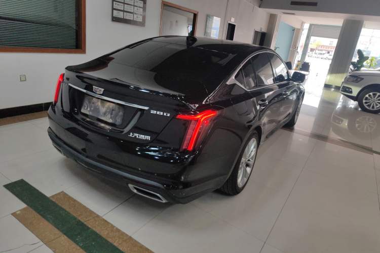 Used Cadillac CT5 2020 Revised Version 28T Luxury Edition Rear Right 45 Deg
