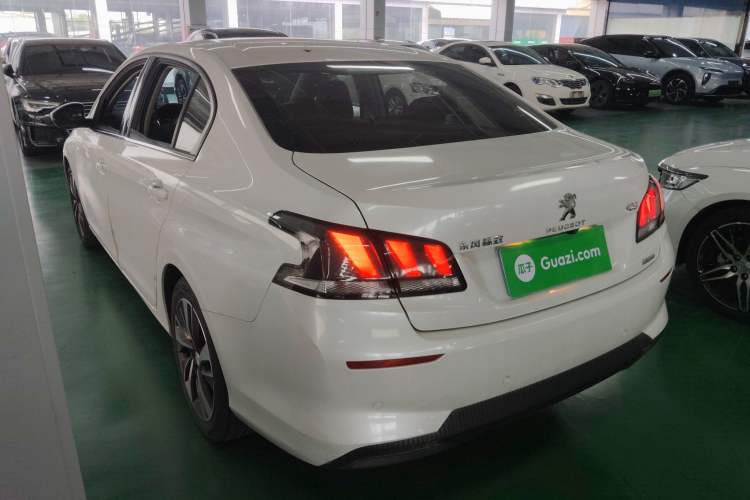 Used Peugeot 408 2020 360THP 10th Anniversary Premium Edition Rear Left 45 Deg