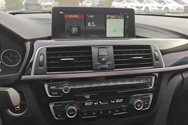 Used BMW 3 Series 2019 320Li Fashion Model Audio And AC Panel