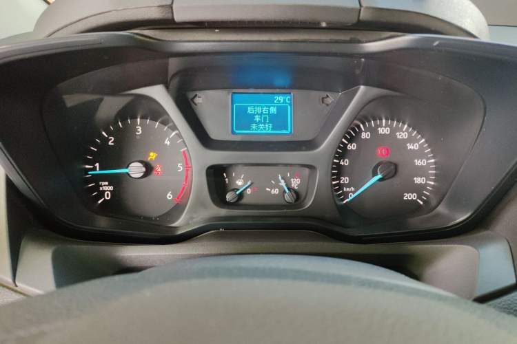 Used Ford Transit 2019 2.0T Diesel Multi-Purpose Commercial Vehicle Mid-Drive Mid-Roof 6-Seater China VI Standard