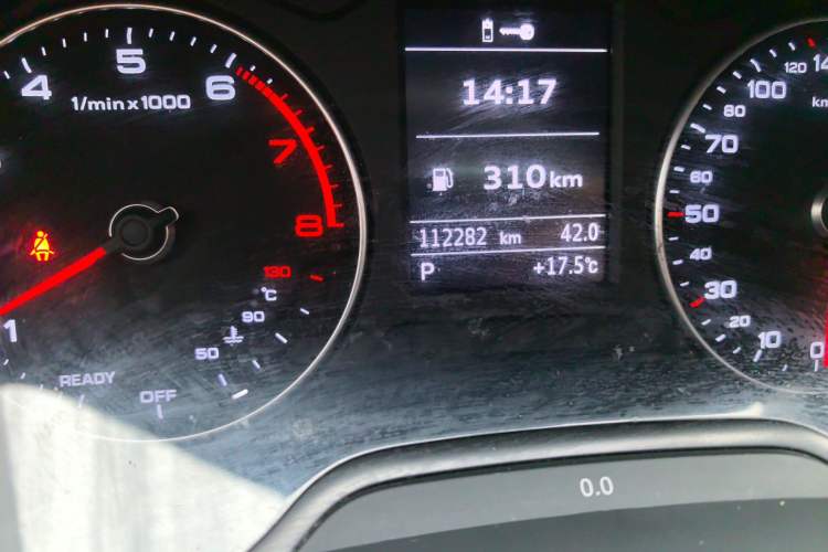 Used Audi A3 2017 Limousine 35 TFSI Ambition Edition Odometer Close Up