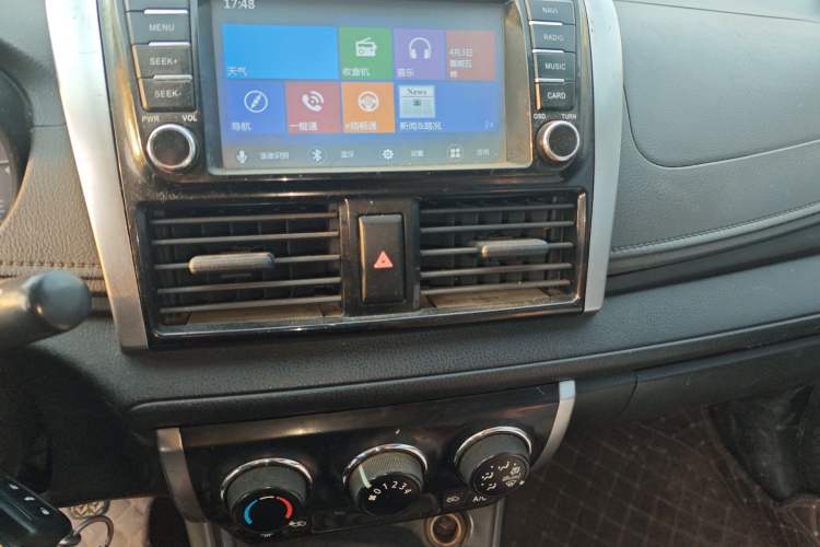 Used Toyota Vios 2014 1.5L Manual ZhiZhen Edition Audio And AC Panel