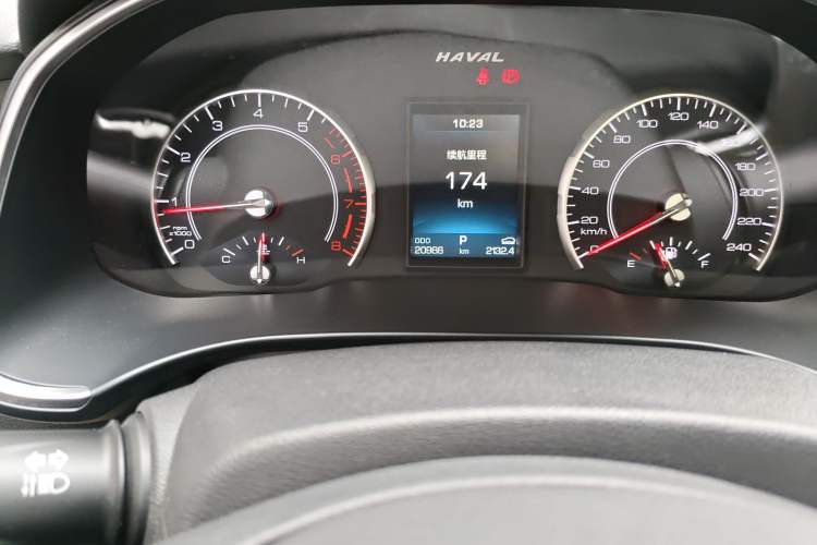 Used Haval H6 2021 1.5T Automatic Urban Edition Odometer Close Up