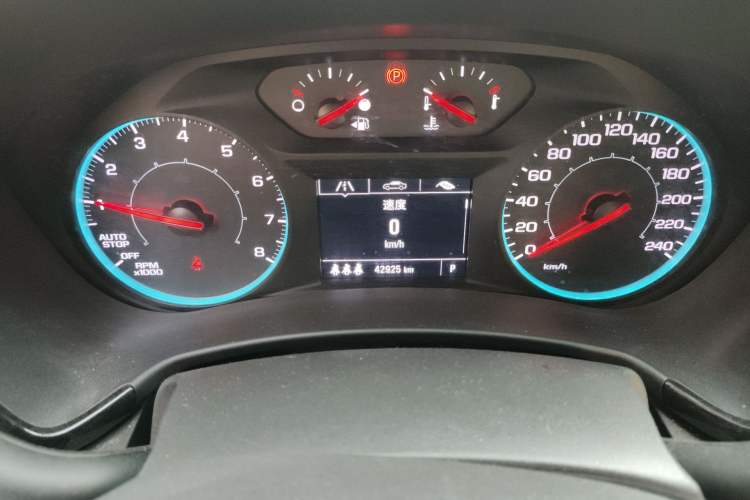 Used Chevrolet Equinox 2021 535T Chijie Edition Odometer Close Up