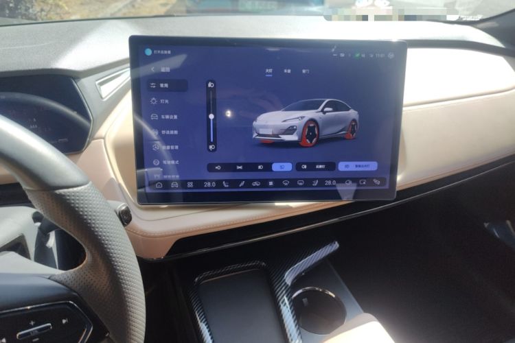 Used Deepal SL03 2022 1.5L 1200 Extended-Range Version Audio And AC Panel