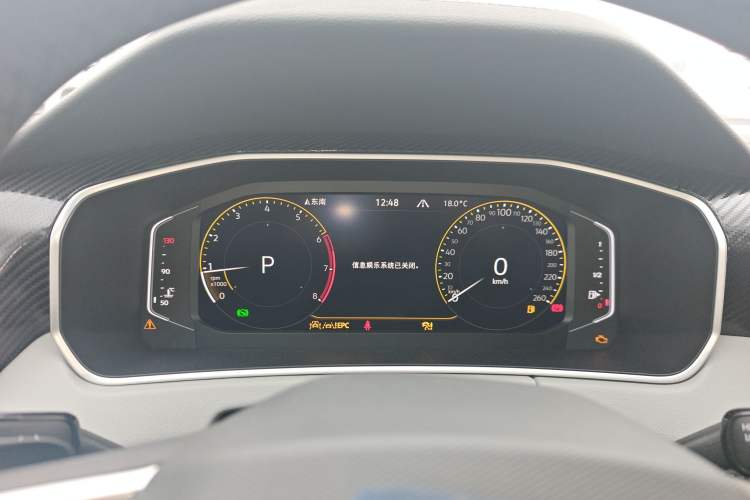 Used Volkswagen Tayron X 2024 330TSI Two-Wheel-Drive Prestige High-Energy Edition Instrument Cluster