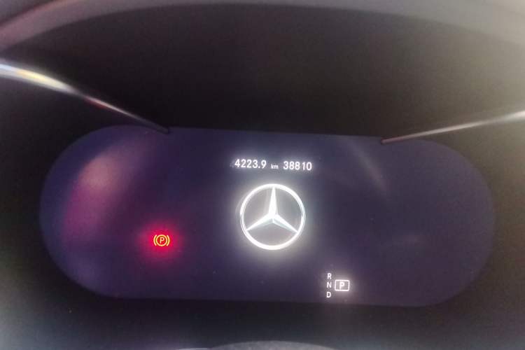 Used Mercedes-Benz C-Class 2021 C 260 Star Edition Odometer Close Up