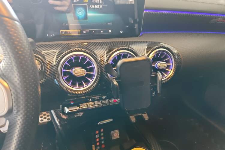 Used Mercedes-Benz A-Class 2020 A 200 L Sport Sedan Audio And AC Panel