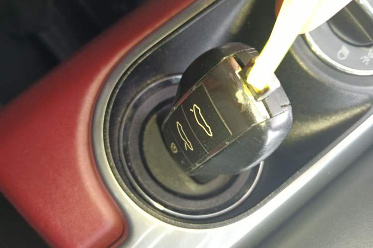 Used Porsche 718 2016 Boxster 2.0T Vehicle Key