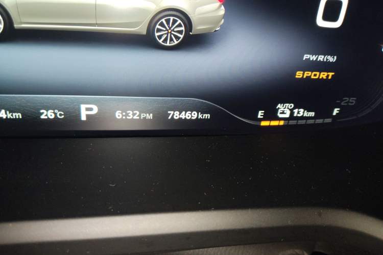 Used Roewe i6 New Energy 2019 PLUS 50T Internet Glory Flagship Edition Odometer Close Up