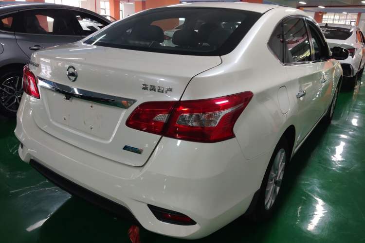 Used Nissan Sylphy 2019 1.6XV CVT Smart Connect Luxury Edition China VI Standard Rear Right 45 Deg