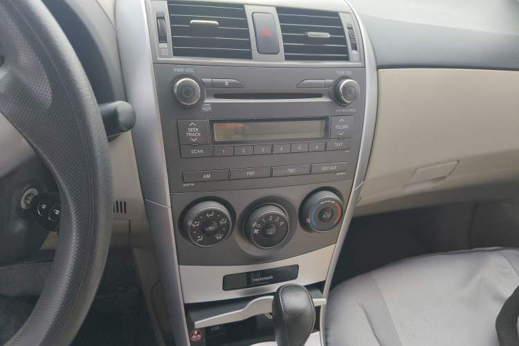 Used Toyota Corolla 2011 1.6L Automatic GL Audio And AC Panel