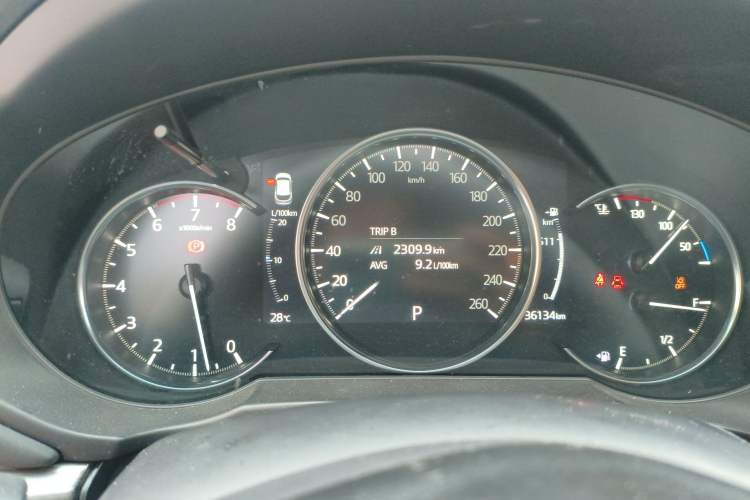 Used Mazda CX-5 2024 2.5L Automatic Two-Wheel Drive ZhiZun Version Instrument Cluster