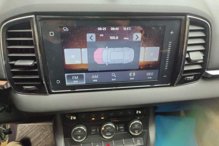 Used Skoda Karoq 2018 TSI280 Luxury Edition China V Standard Audio And AC Panel