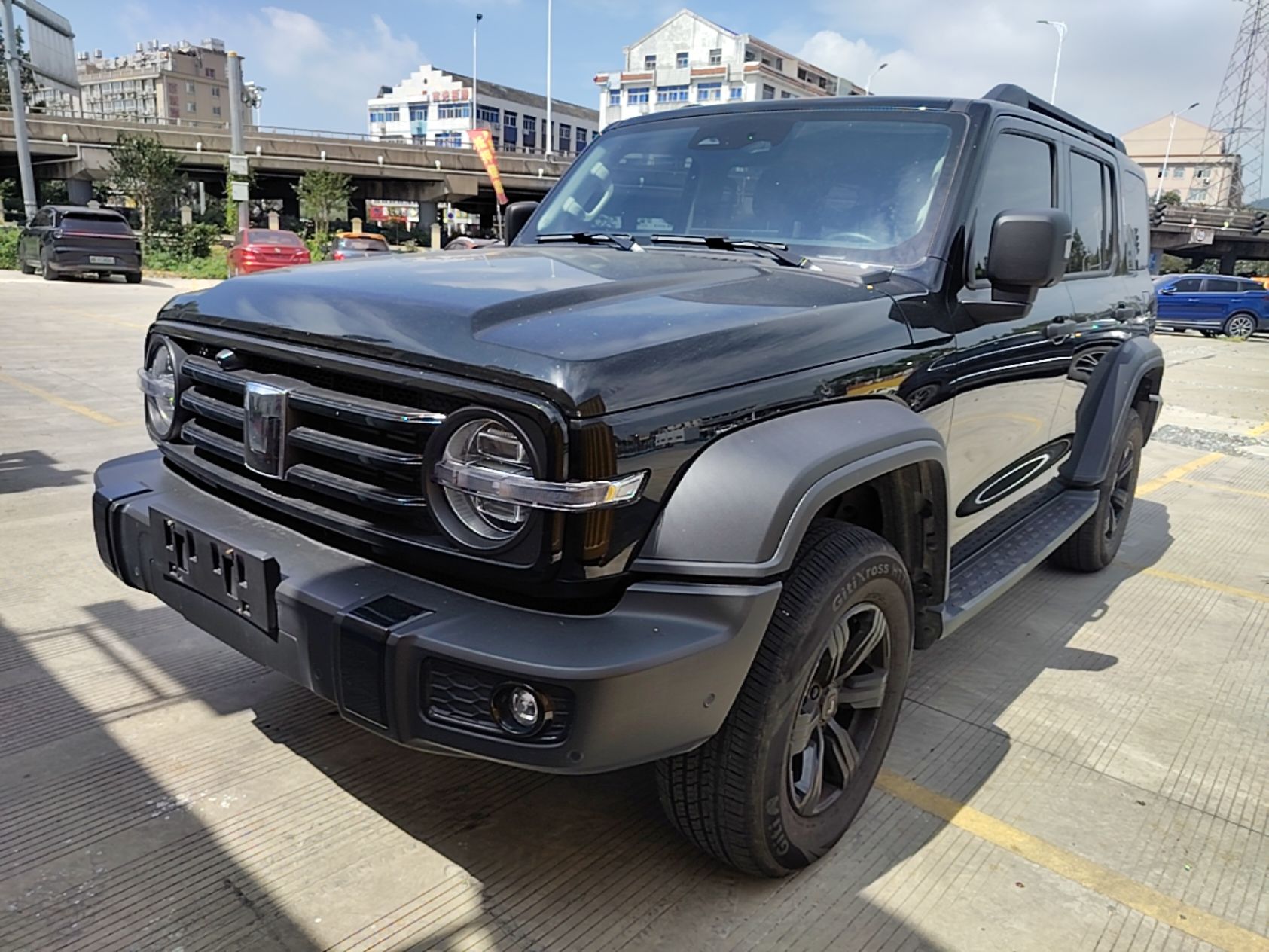 Under Front Bumper