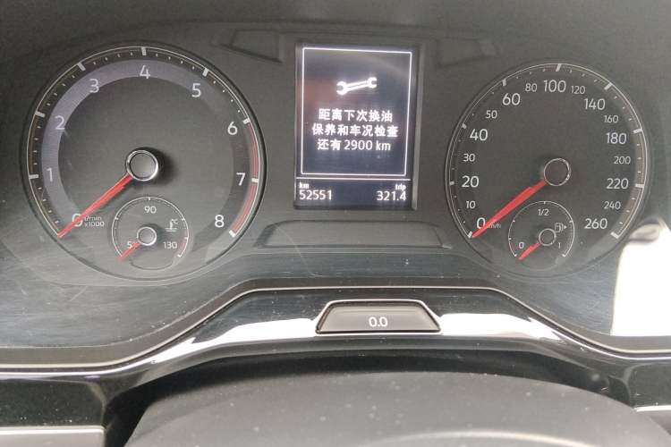 Used Volkswagen Bora 2021 280TSI DSG Elite Smart Connectivity Version Odometer Close Up