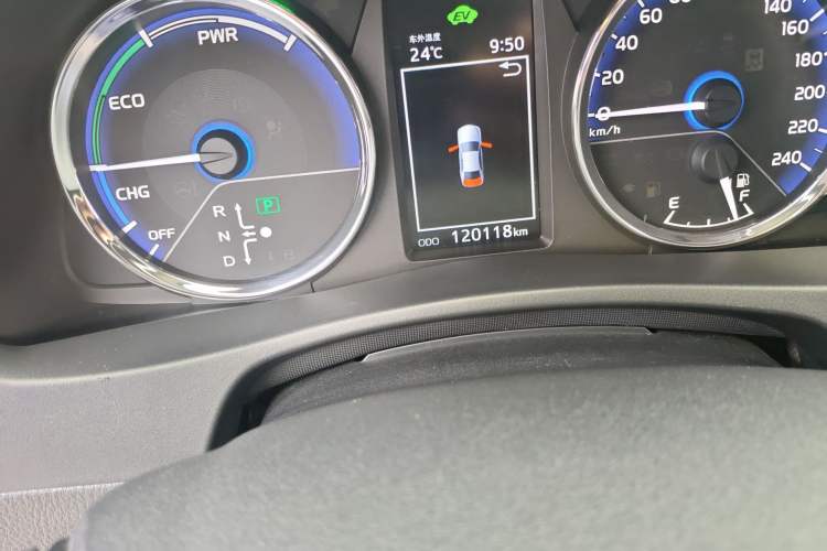 Used Toyota Corolla Hybrid E+ 2019 1.8L E-CVT Luxury Edition Odometer Close Up