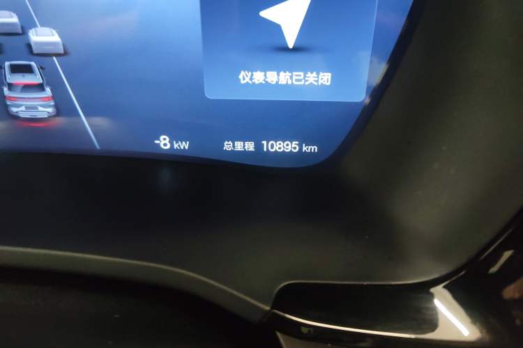 Used BYD Song PLUS New Energy 2025 DM-i 112KM Prestige Model Odometer Close Up