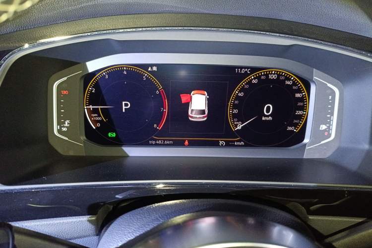 Used Volkswagen Tiguan L 2019 330TSI Automatic Two-Wheel Drive R-Line Flagship Model China VI Standard