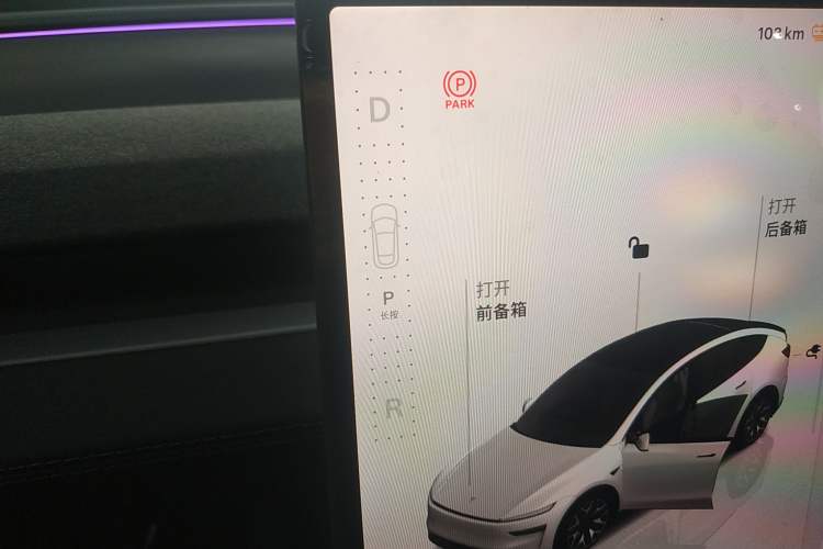 Used Tesla Model Y L 2025 Model Long-Range All-Wheel-Drive Version Gear Lever