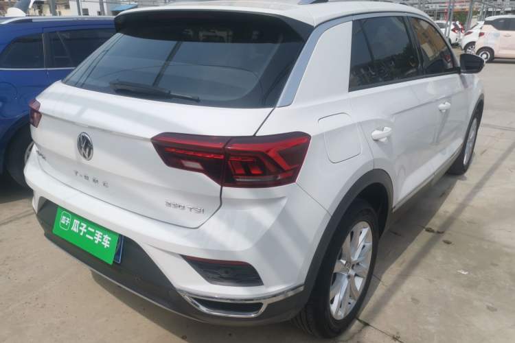 Used Volkswagen T-ROC 2020 230TSI DSG Two-Wheel Drive Advanced Version Rear Right 45 Deg