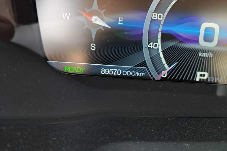 Used AION Trumpchi GE3 2018 530 Internet Premium Edition Odometer Close Up