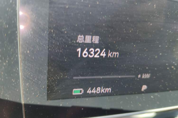 Used Zeekr 001 2021 Ultra-Long Range Dual-Motor YOU Version Odometer Close Up